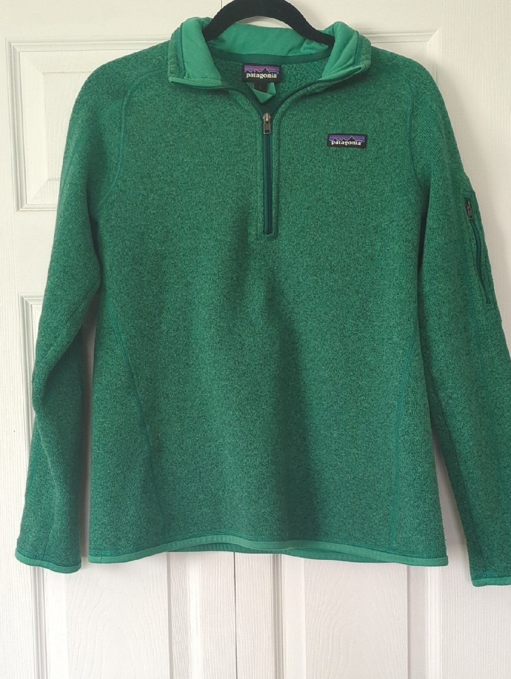 Patagonia Green Half-Zip Pullover Fleece